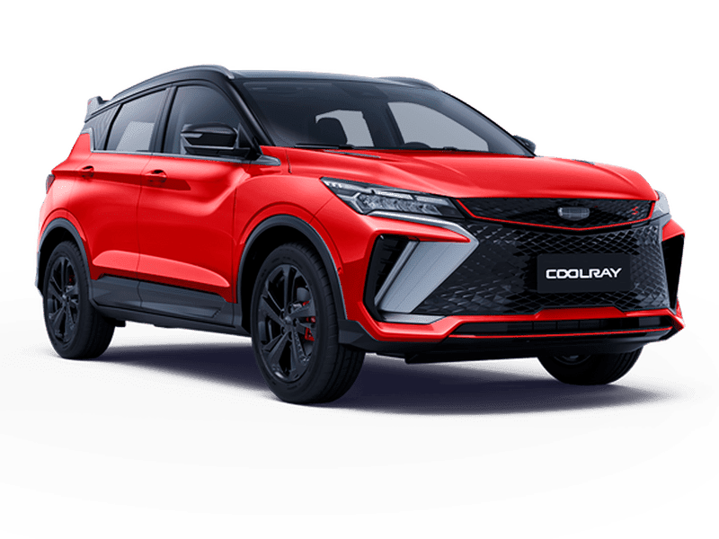 Купить Geely Coolray Новый в вашем городе - Красный