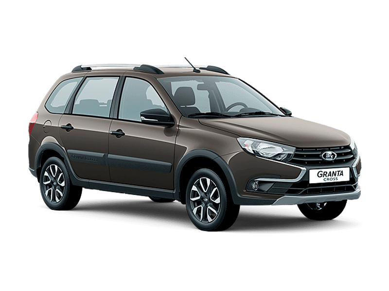 Купить Lada Granta Cross в вашем городе - Серебристо-темно-серый «Борнео» (633) - металлик